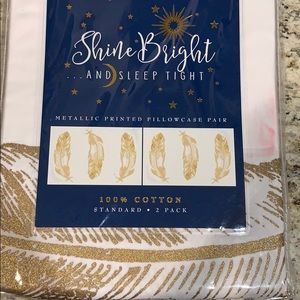Shine Bright and sleep tight pillow cases